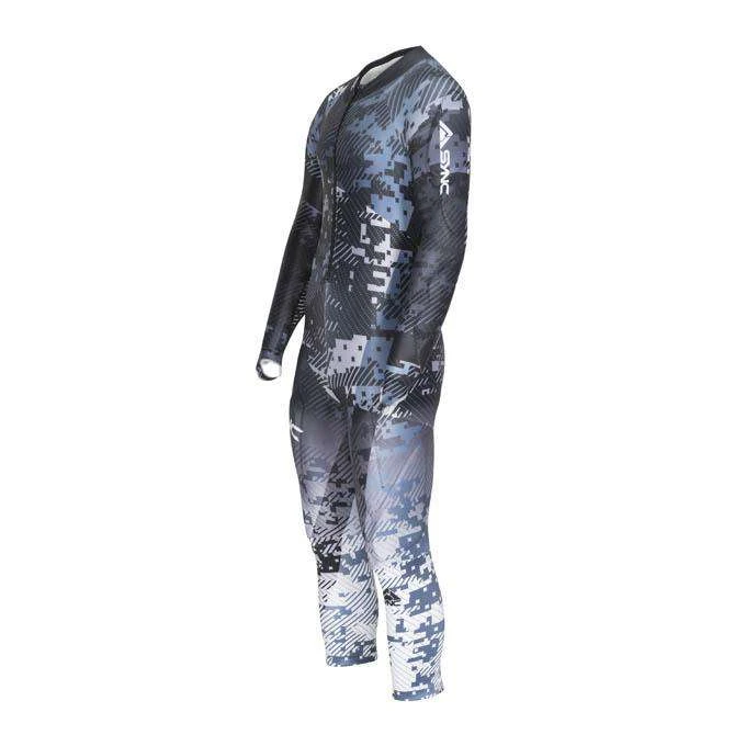 SYNC Performance Ski Race Suits Kellen Adult Race Suit - Black 2 SYNC Performance Ski Race Suits Kellen Adult Race Suit - Black