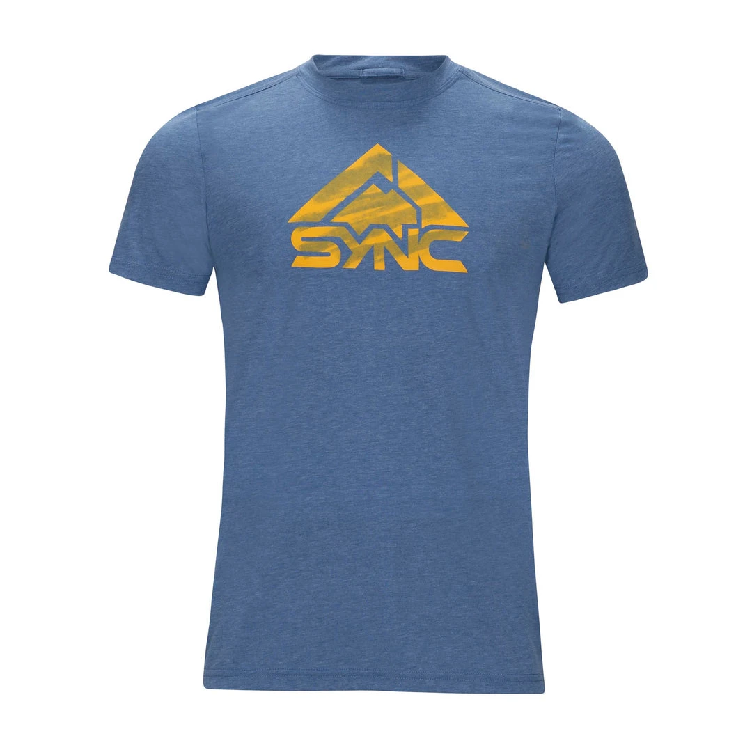 SYNC Performance Men's Logo Tee - Bluebird 1 SYNC Performance Men's Logo Tee - Bluebird