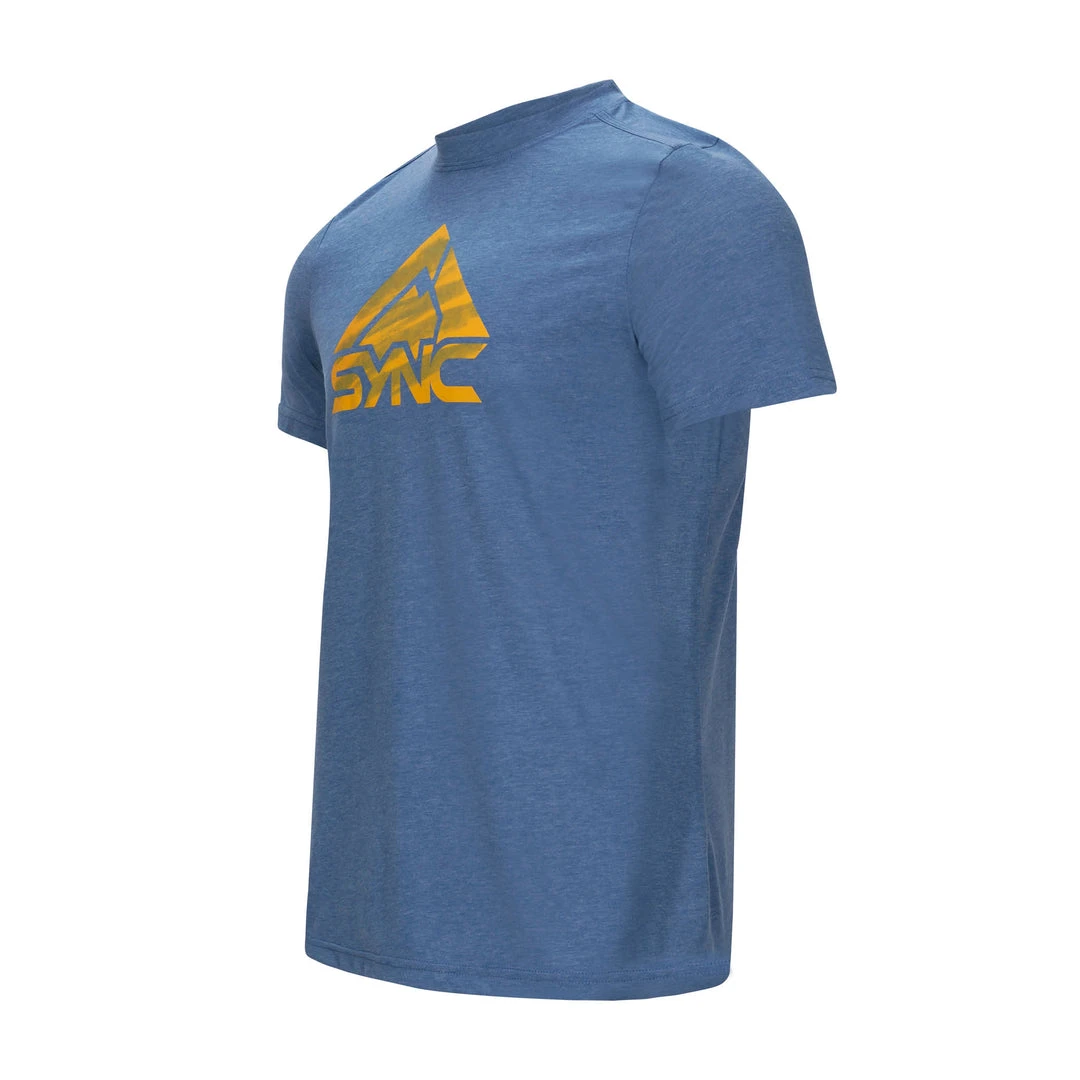 SYNC Performance Men's Logo Tee - Bluebird 2 SYNC Performance Men's Logo Tee - Bluebird