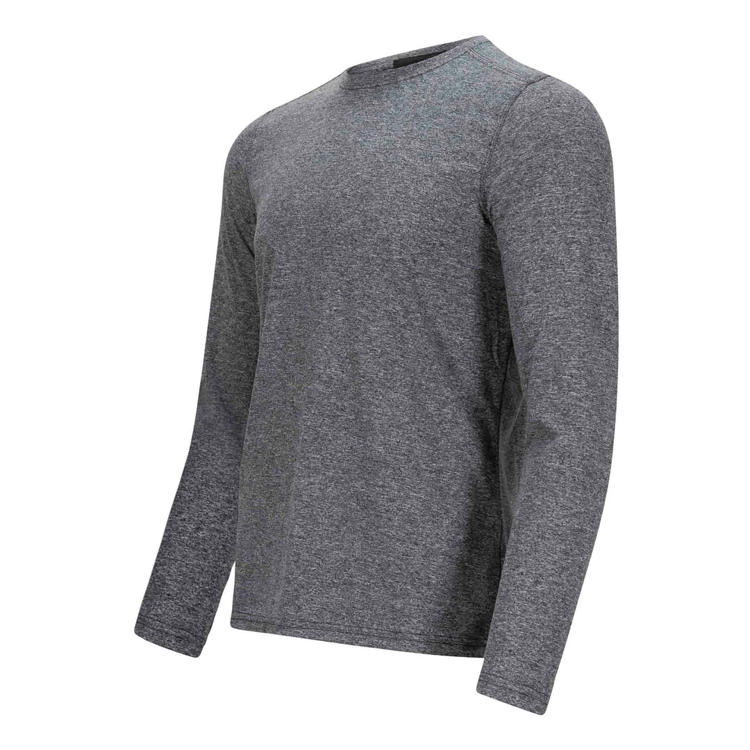 SYNC Performance Training Shorts Men's Deluge Long Sleeve - Grey Heather 2 SYNC Performance Training Shorts Men's Deluge Long Sleeve - Grey Heather