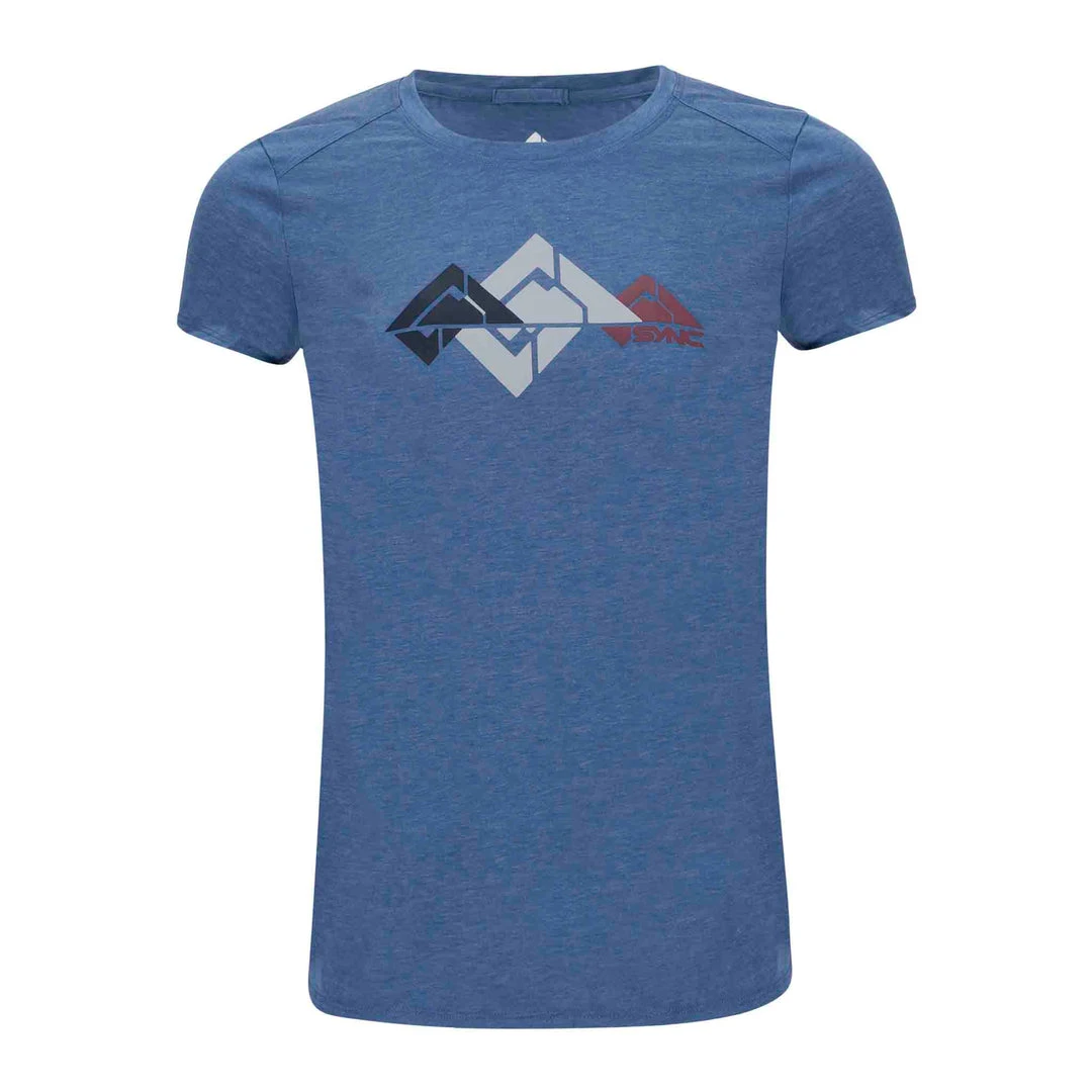 SYNC Performance Women's Glacier Tee - Bluebird 1 SYNC Performance Women's Glacier Tee - Bluebird