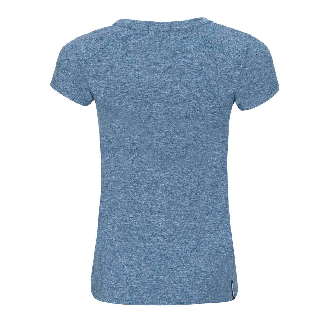 SYNC Performance Women's Deluge Short Sleeve - Stellar Blue Training Shorts 3 SYNC Performance Women's Deluge Short Sleeve - Stellar Blue Training Shorts