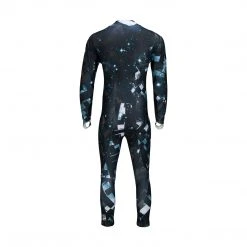 SYNC Performance Ski Race Suits Stellar Adult Race Suit - Black/Turquoise