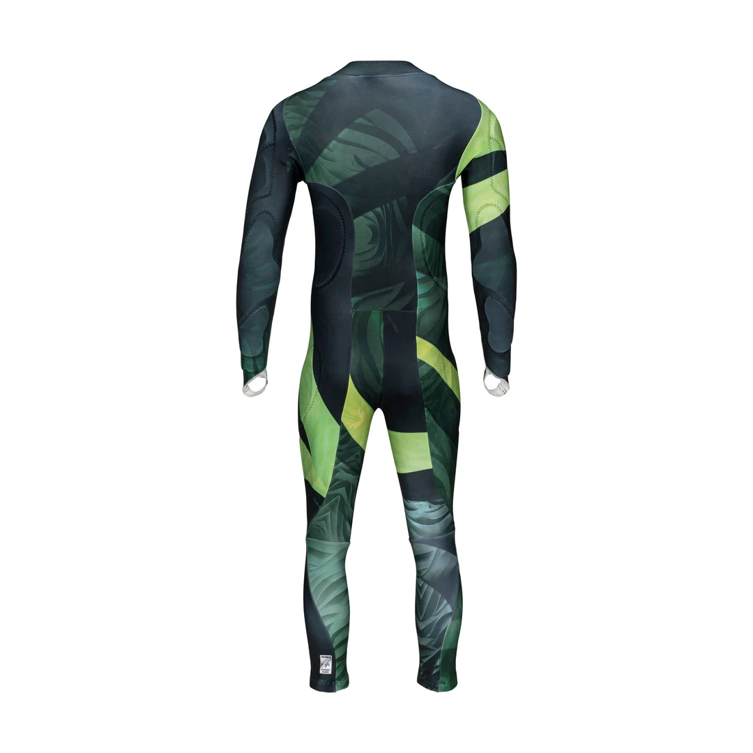 SYNC Performance Ski Race Suits Tiger Adult Race Suit - Green 3 SYNC Performance Ski Race Suits Tiger Adult Race Suit - Green