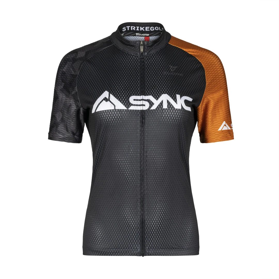 SYNC Performance Women's Columbine Cycling Jersey 1 SYNC Performance Women's Columbine Cycling Jersey