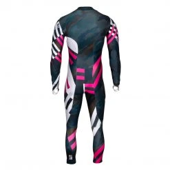 SYNC Performance Ski Race Suits Berit Adult Race Suit - Black/Pink