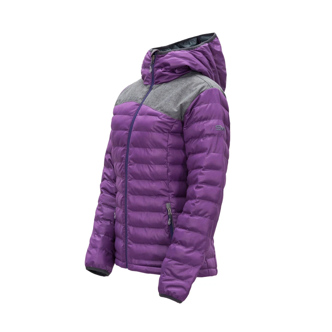 SYNC Performance Women's Stretch Puffy Jacket - Purple Heart 2 SYNC Performance Women's Stretch Puffy Jacket - Purple Heart